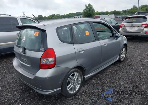 2008 Honda Fit Sport from USA, damaged, VIN JHMGD37698S033530